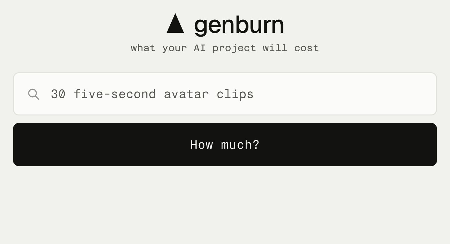 Preview of the Genburn website